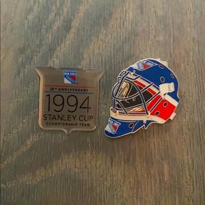 NY Rangers Collectible Pins